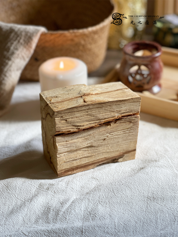 真正祕魯進口 珍貴稀有獨一無二  神聖聖木原木柱PSLP07-16-光之薩滿