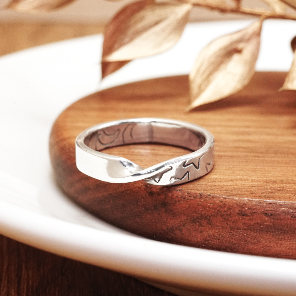 【常態課程】莫比烏斯戒指 銀戒體驗課 銀飾手作 金工課程 文化幣手作體驗