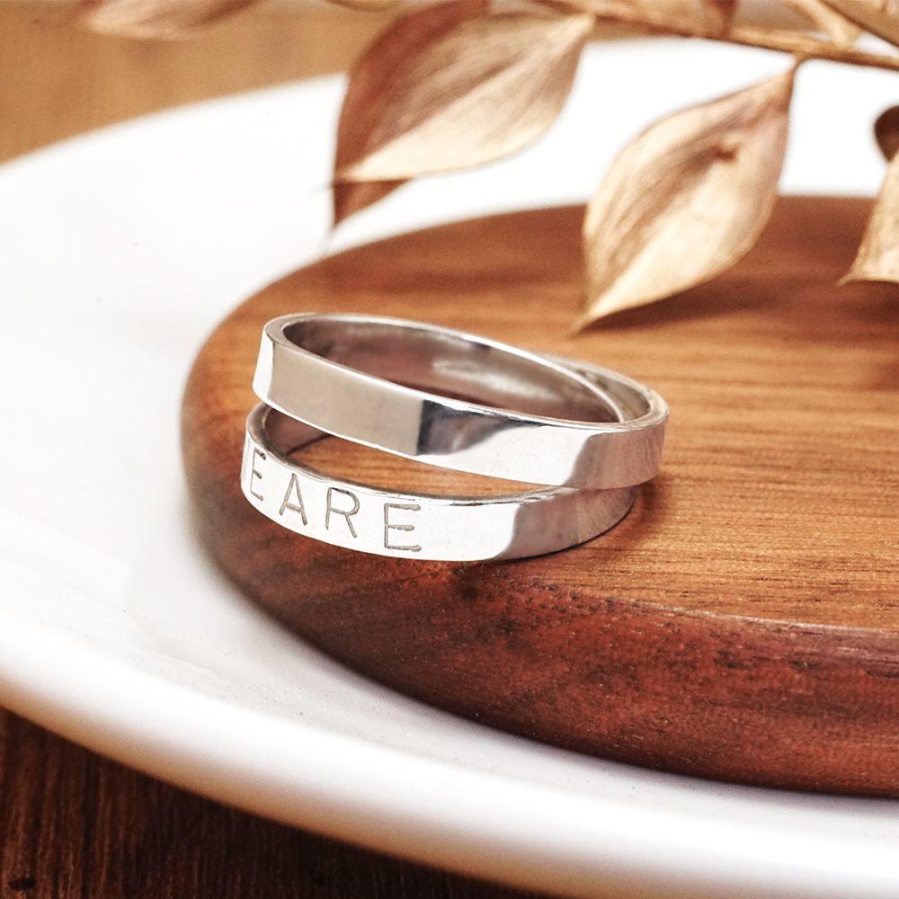 【常態課程】二迴旋纏繞戒指 銀戒體驗課 銀飾手作 金工課程 文化幣手作體驗