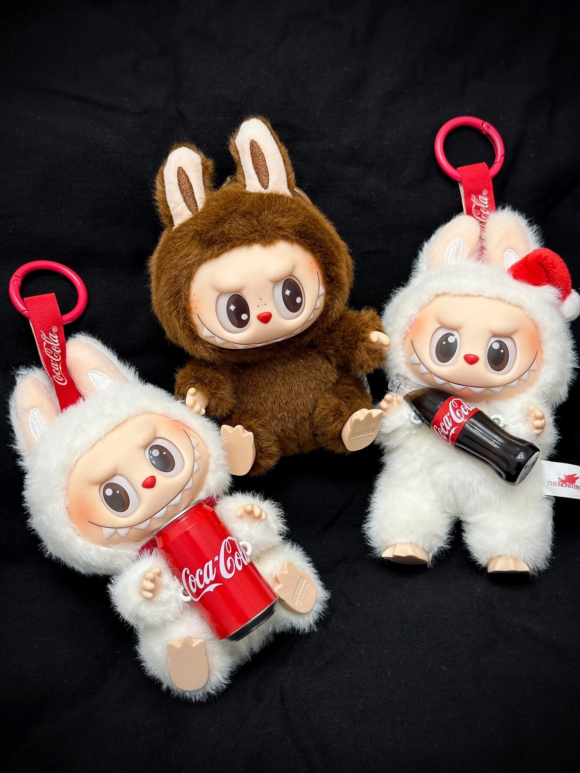 COCA COLA X THE MONSTERS LABUBU 拉布布 可口可樂 聯名 糖膠 吊飾 鑰匙圈 盲盒 / 現貨