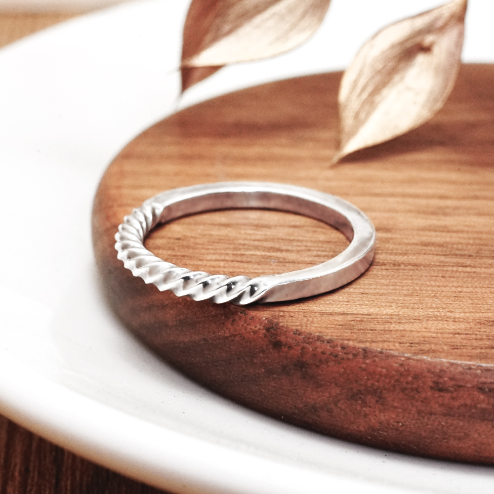 【常態課程】光影迴旋戒 銀戒體驗課 銀飾手作 金工課程 文化幣手作體驗