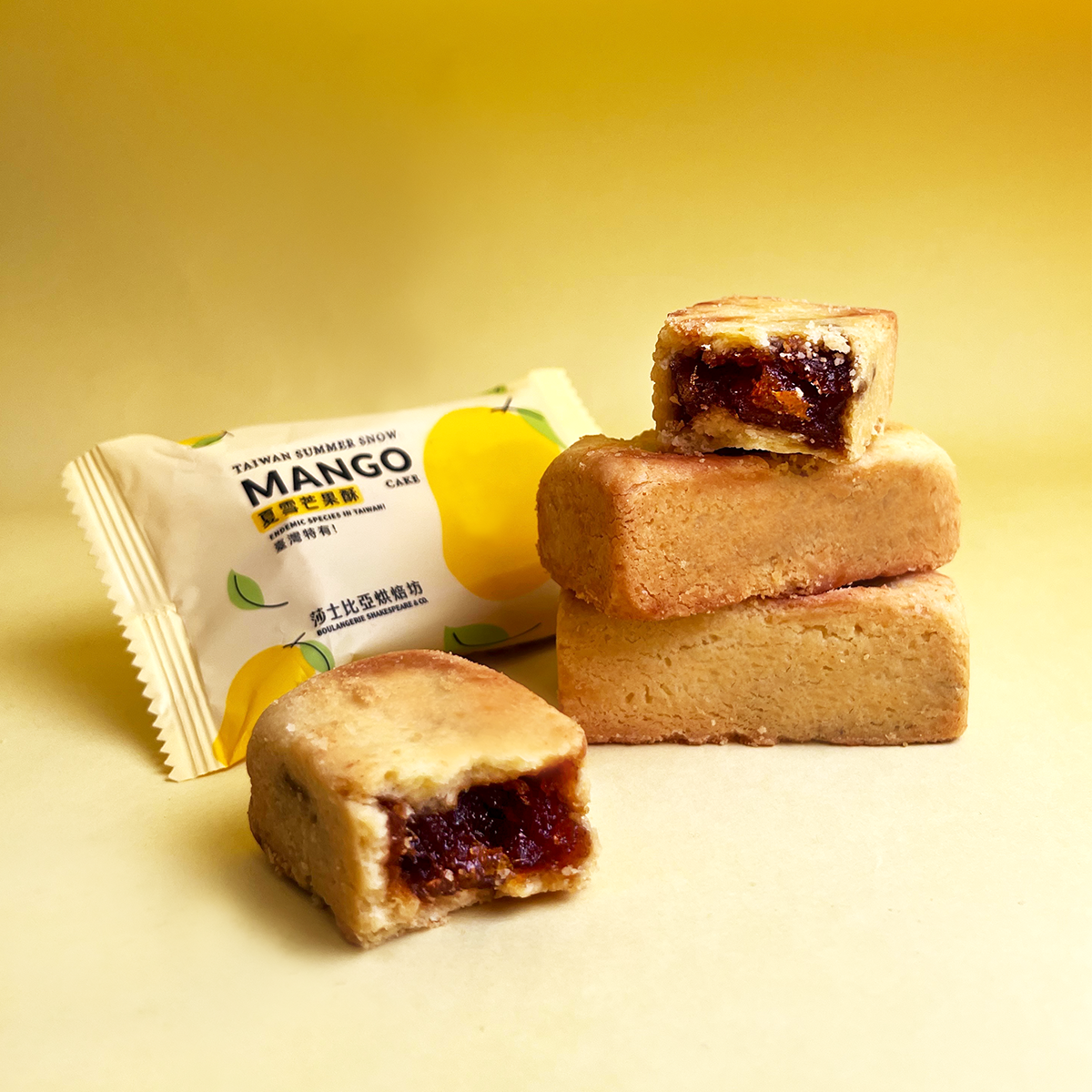 【宅配到家】夏雪芒果酥禮盒 / 12入(常溫出貨)
