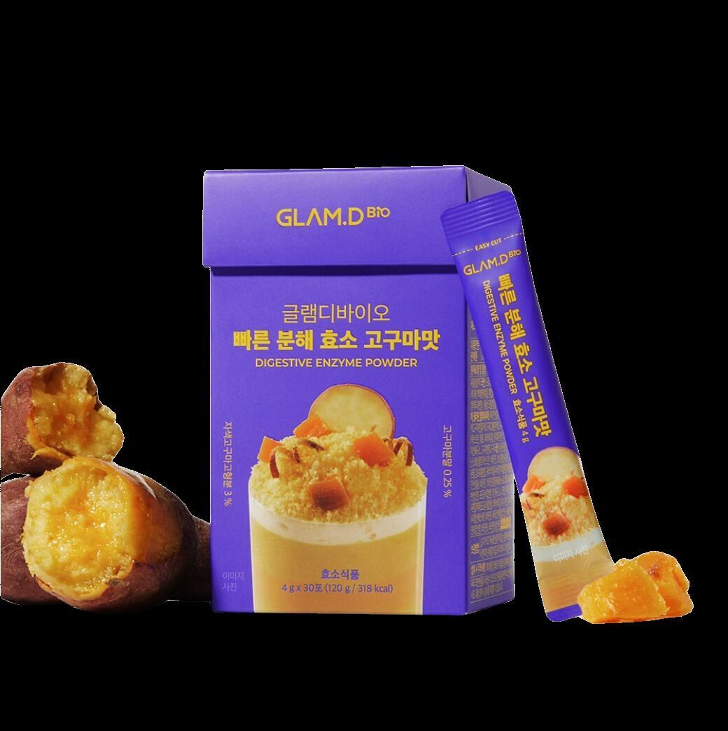 Digestive Enzyme Powder ( 3g x 30 packs ) ( purple sweet potato蕃薯味 )8809982768500