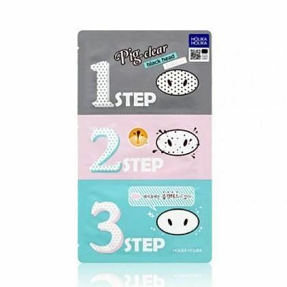 [5 piece]Holika Holika - Pig-clear black head 3-step kit 7g 5piece8806334371807*5