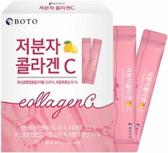 Boto Low-molecular-weight Collagen + Vitamin C powder (2g x 30pcs) () exp 2025.12.17