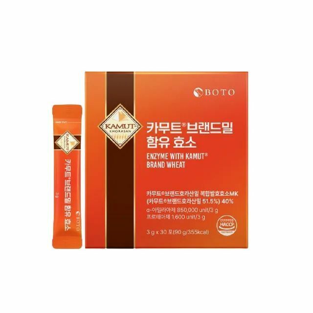 [BOTO] Enzyme with Kamut Brand Wheat 30 Sticks8809240246610 exp.2026.08.13