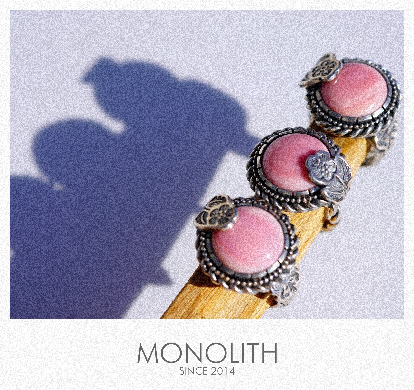 粉紅貝殼打印【戒指】