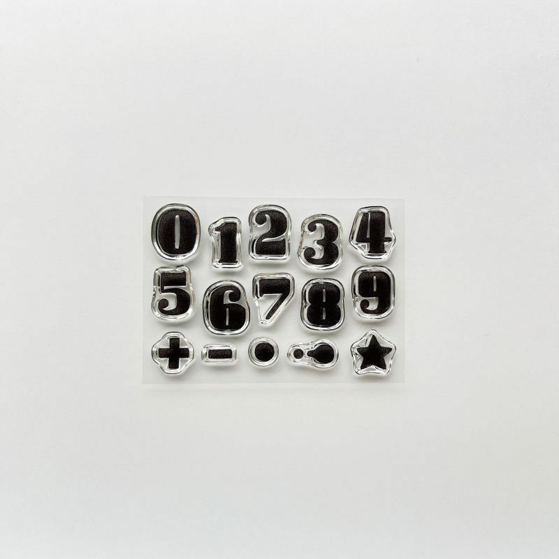 水縞 自在水晶印章 Pocket｜數字02｜水縞 JAPAN