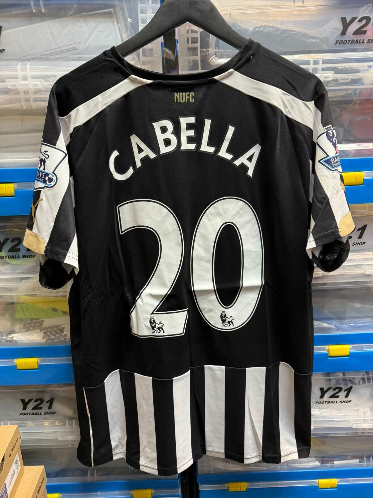 2014 - 2015 紐卡素 主場球迷版 #20 CABELLA (USED , 7/10)