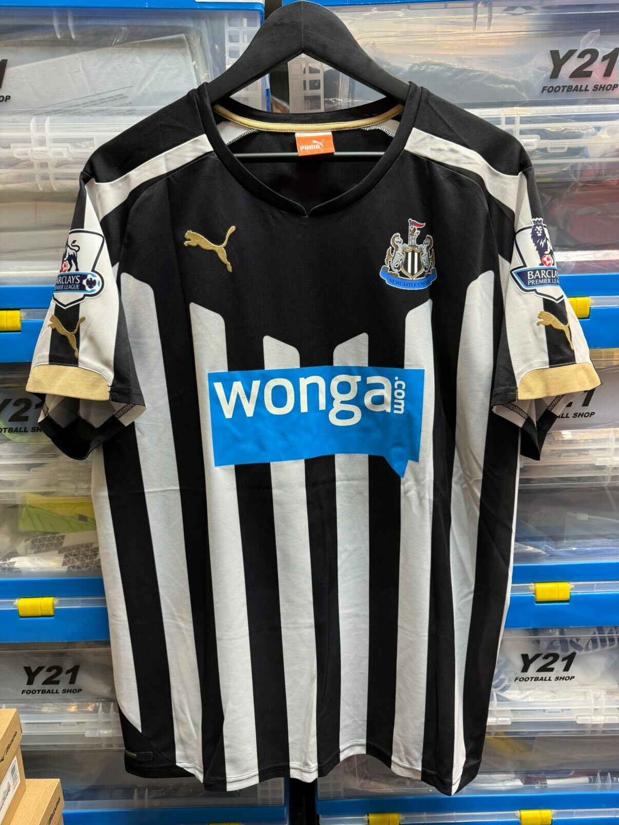 2014 - 2015 紐卡素 主場球迷版 #20 CABELLA (USED , 7/10)