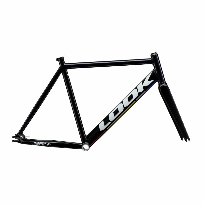LOOK AL 464 P Aluminum Track Frame Proteam Black Glossy