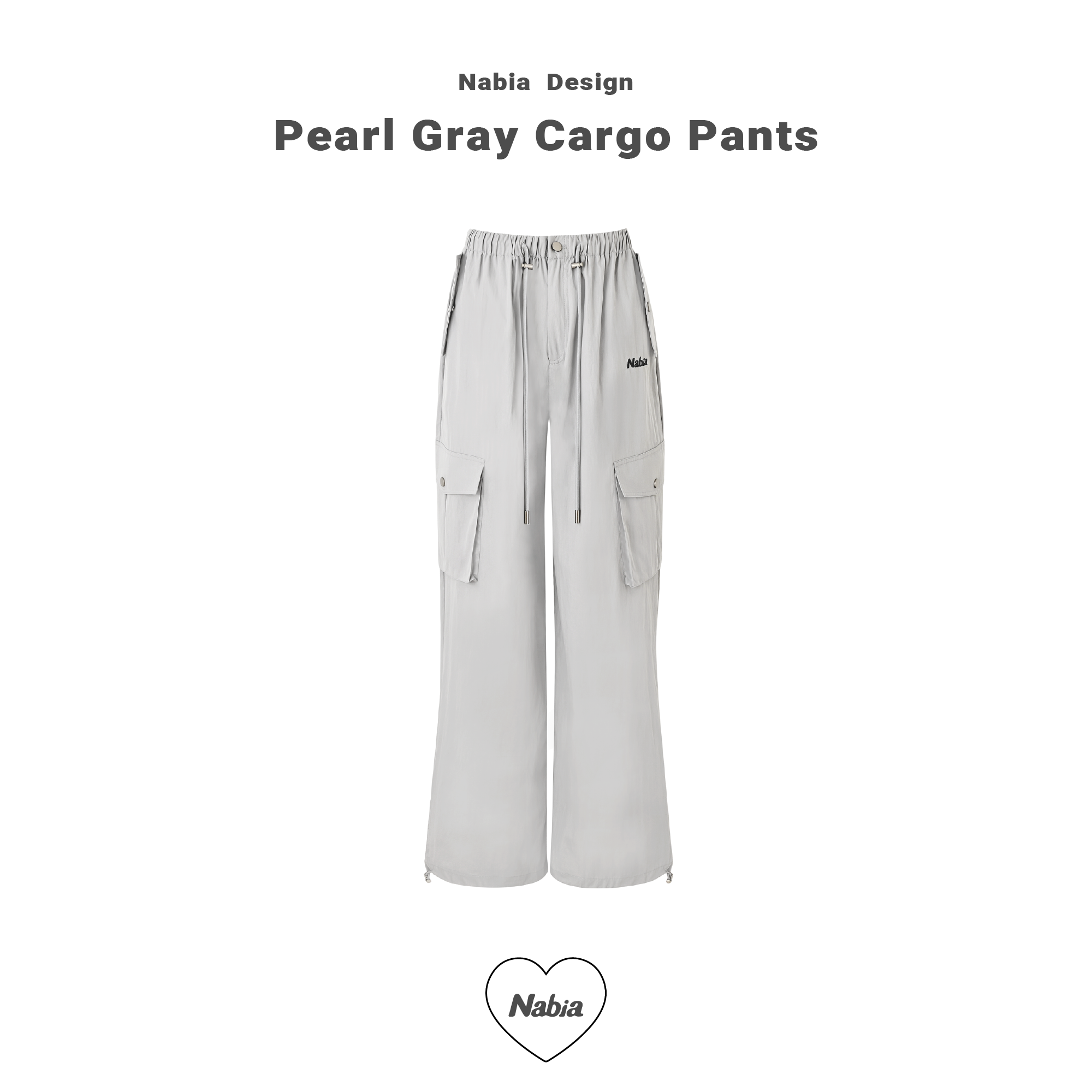 慵懶工裝休閒褲