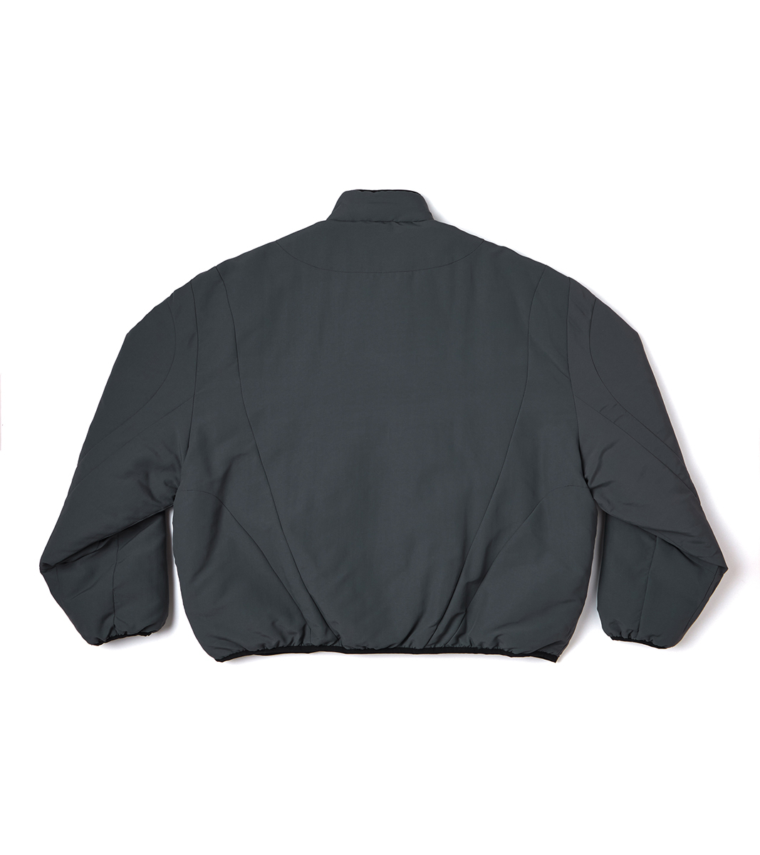 nozzle quiz® / Thinsulate™ Arc bomber (2side) - 鐵灰