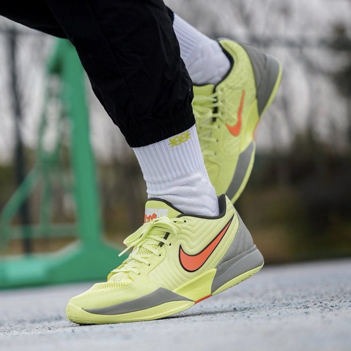 Nike JA 2 EP Twelve Time 螢光黃綠 青竹絲 莫蘭特 XDR耐磨底 實戰籃球鞋