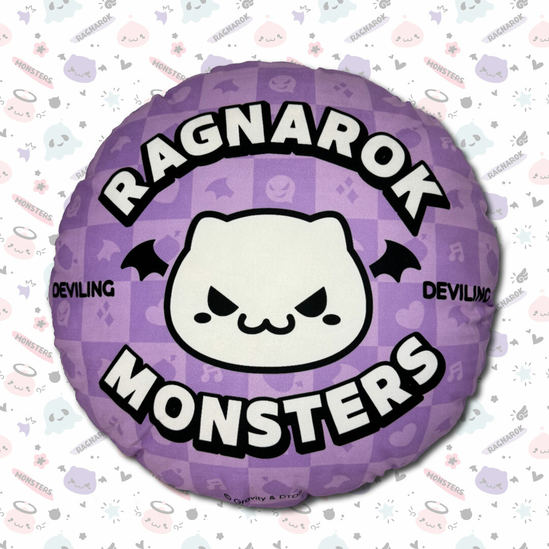 《RO仙境傳說》惡魔波利圓形抱枕(45cm)