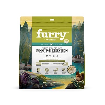 美國 Furry Wonder 全貓 低敏消化 主食凍乾 羊肉 + 雞肉 16oz  (貓脫水糧)