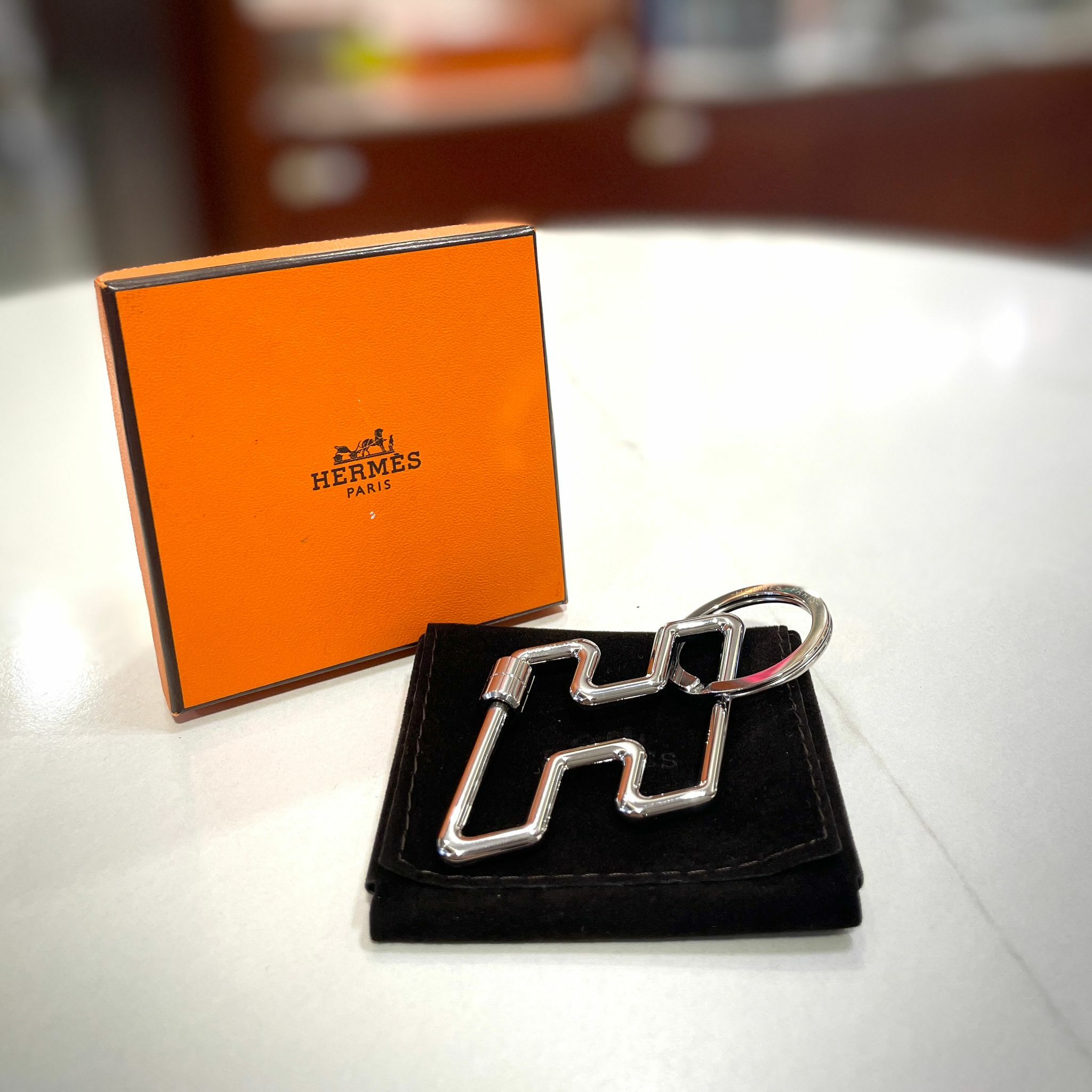 全新HERMES鎖匙扣,H扣可作吊咀, 手袋吊飾, H Too Speed key ring #BRAND NEW #香榭站正品