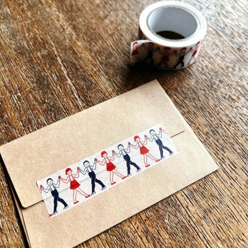 Masco Eri × 水縞｜KODOMO 和紙膠帶 / 水縞 / 日本