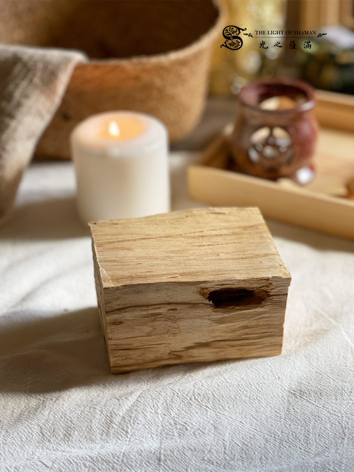 真正祕魯進口 珍貴稀有獨一無二  神聖聖木原木柱PSLP18-27-光之薩滿