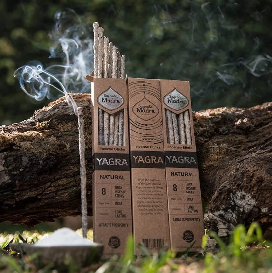 SAGRADA MADRE NATURAL INCENSES Natural Yagra 雅格拉香