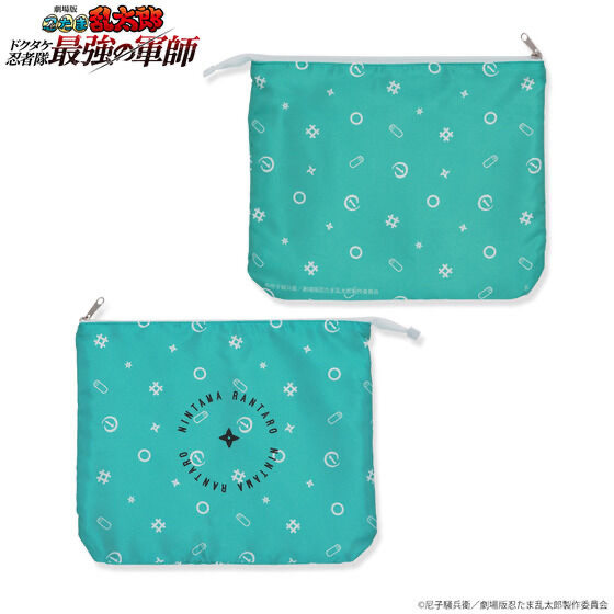 222984 Pbandai 預訂2025/2月 劇場版 忍たま乱太郎 リバーシブルポーチ(全2種)