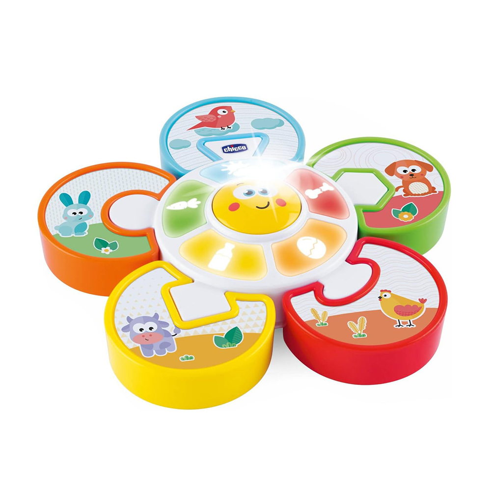 動物猜猜拼圖學習盤