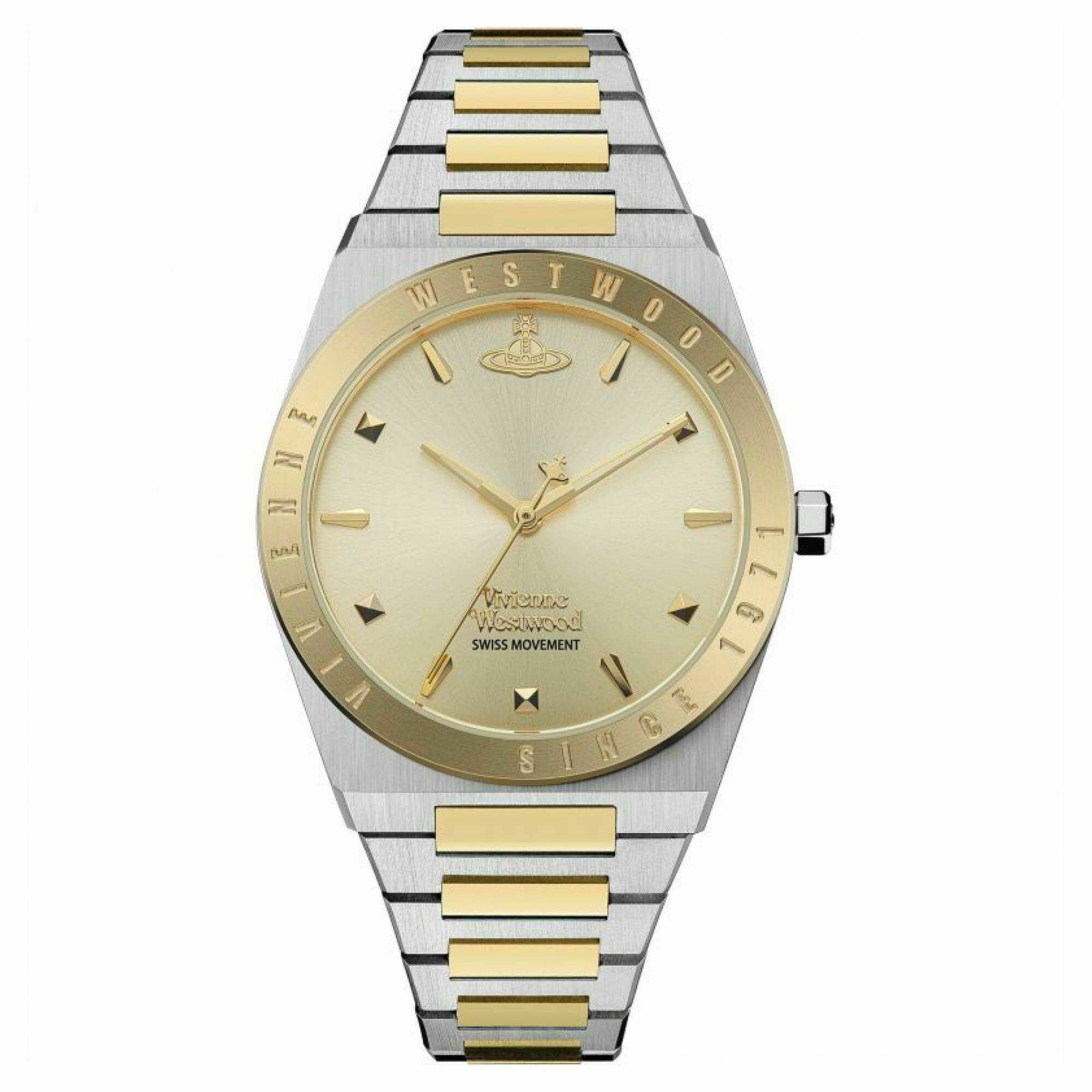 VV244CPSG 西太后 Vivienne Westwood  34mm 淺金色錶盤 不鏽鋼 女裝 手錶 (香港行貨)