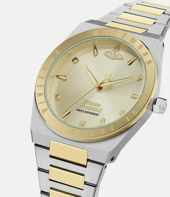 VV244CPSG 西太后 Vivienne Westwood  34mm 淺金色錶盤 不鏽鋼 女裝 手錶 (香港行貨)