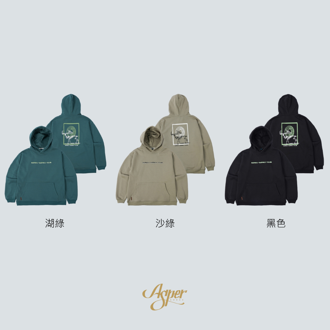 SBG 慢吞吞解構鹿寶寶絨帽T SB2048