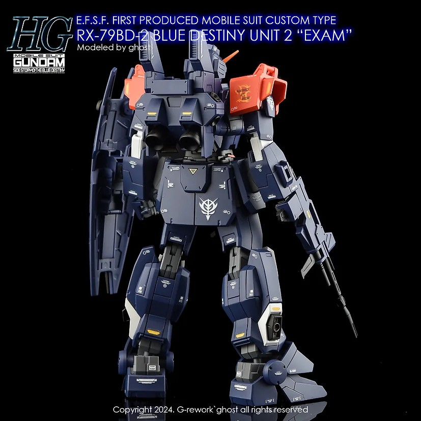[HG] RX-79 BD-02 [BLUE DESTINY] (Renewal Version)