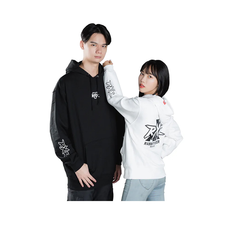 RXR 兔騎士 街頭塗鴉 連帽T（無刷毛）