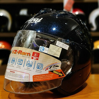 (現貨)德芯騎士部品屋 ARAI VZ-RAM Glass Blue 東單限定3/4安全帽 公司貨