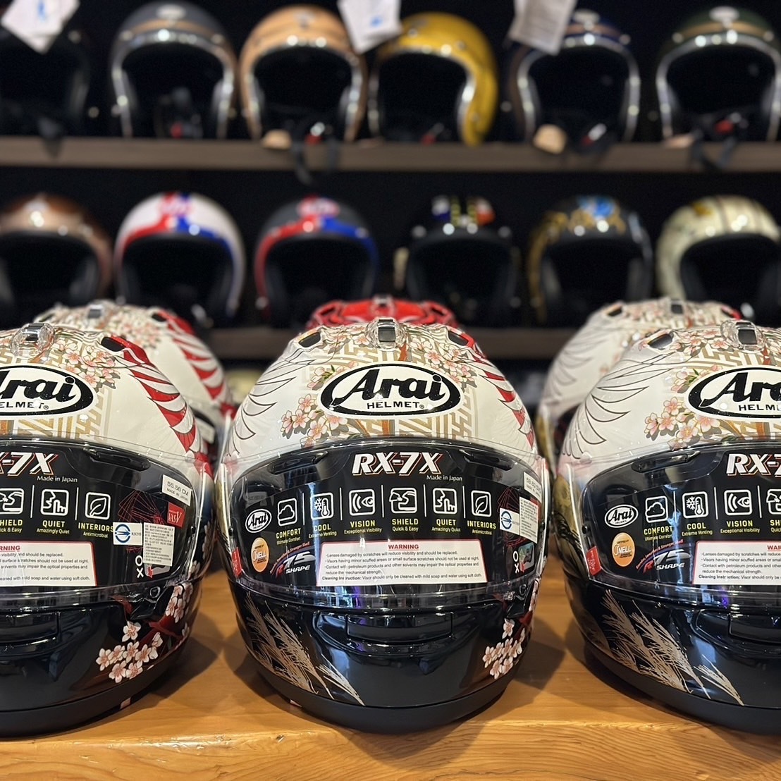 (現貨)德芯騎士部品屋ARAI RX7X TSUBASA 丹頂鶴