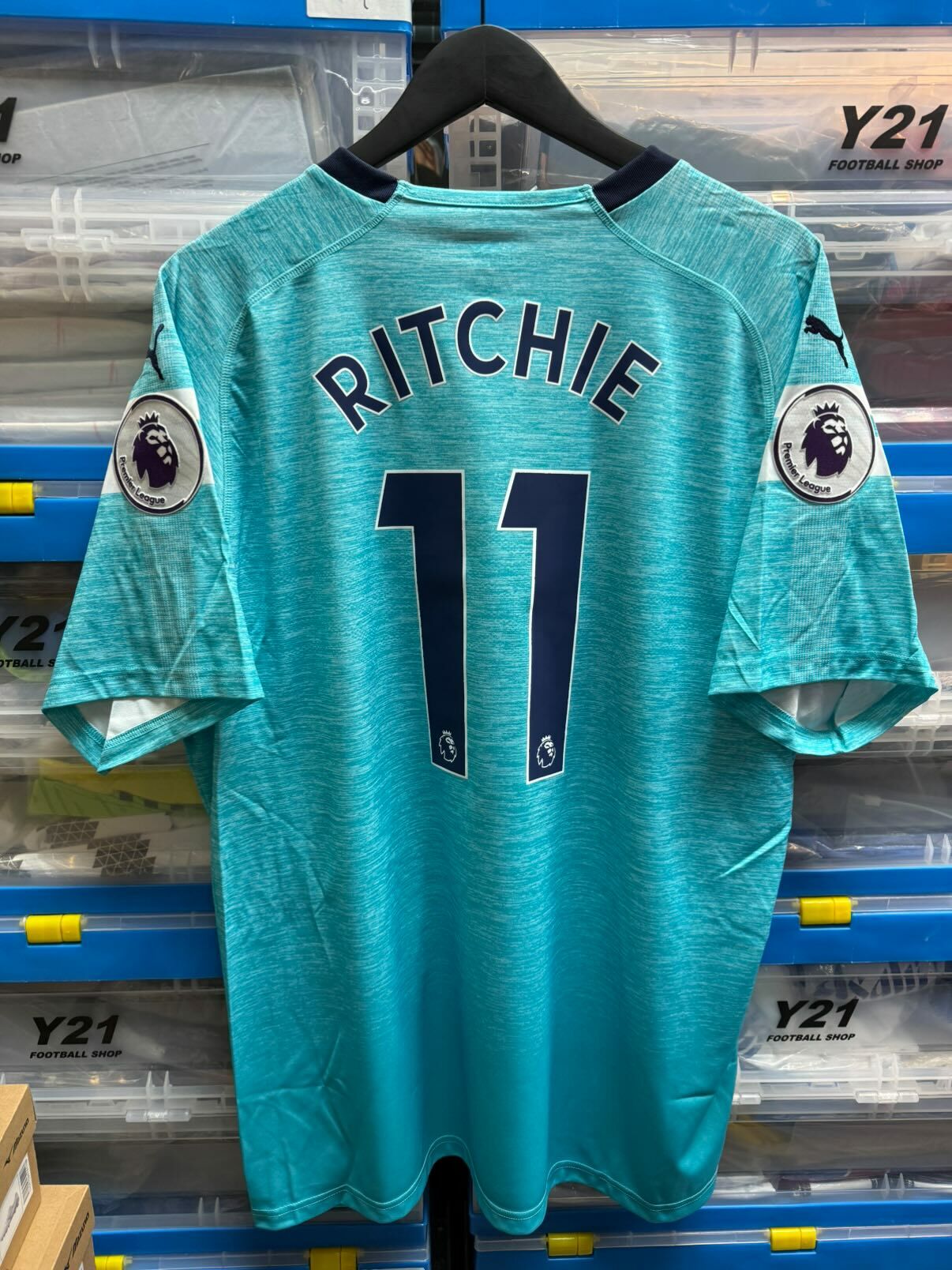 2018 - 2019 紐卡素 3RD球迷版 #11 RITCHIE (BRAND NEW , 10/10)