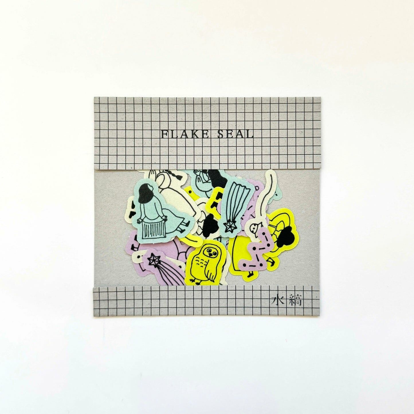 necktie x 水縞｜星空｜造型貼紙包 / 水縞 / 日本