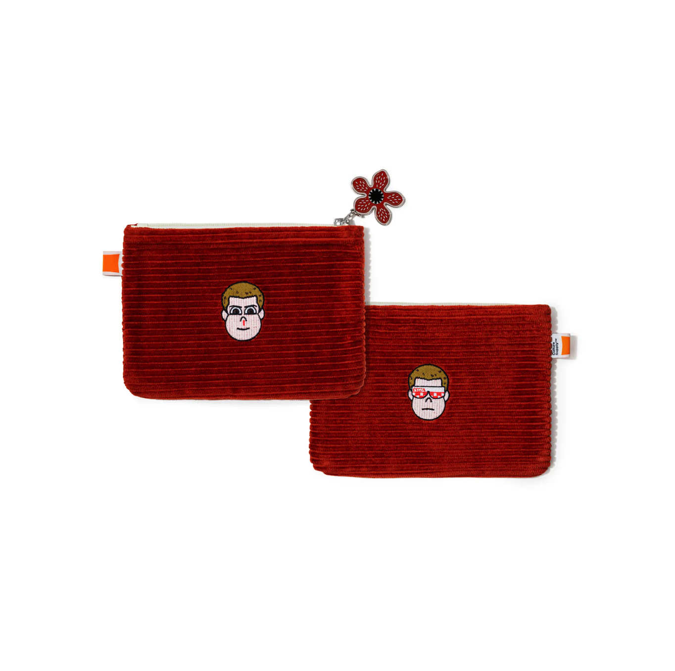 【現貨】FILTER017® X Stranger Things X Jun Oson Eleven Pouch / 伊萊雯燈芯絨小包