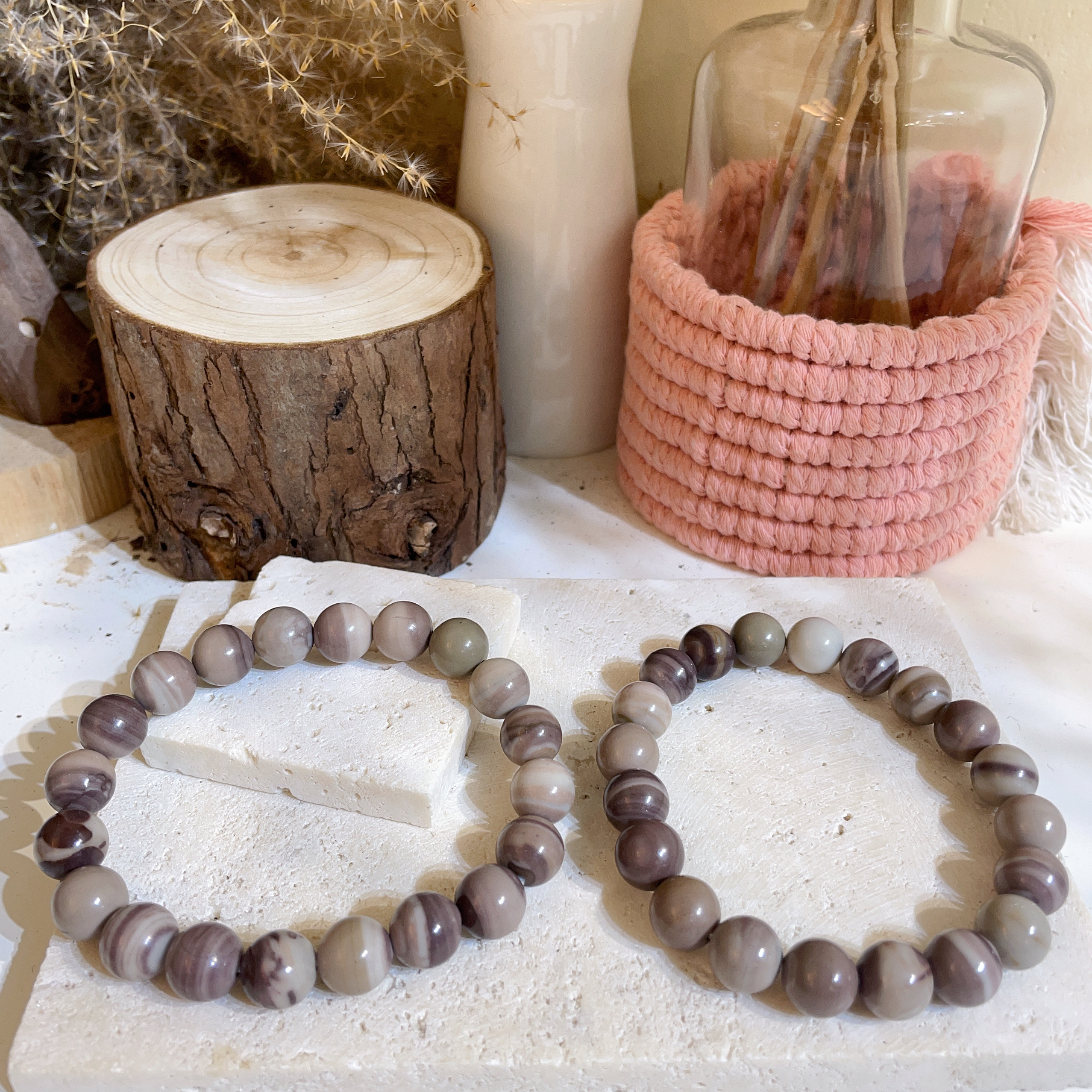 圖畫石手串 10mm