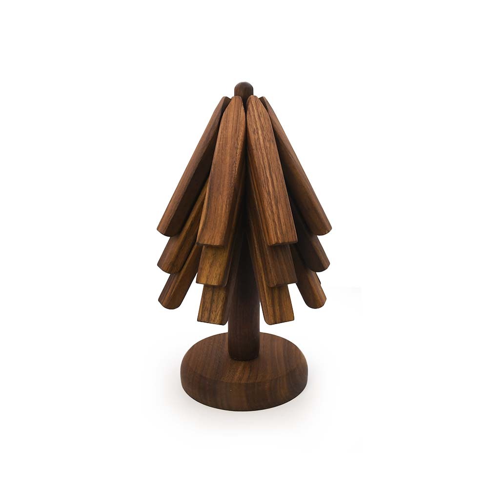 DipDipLife｜實木小樹隔熱墊