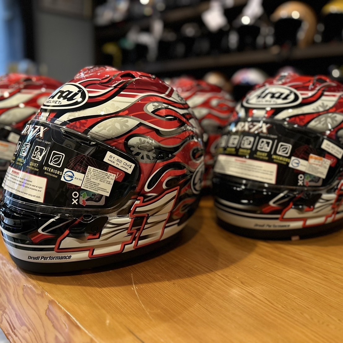 Arai RX-7X HAGA 芳賀紀行  全罩安全帽