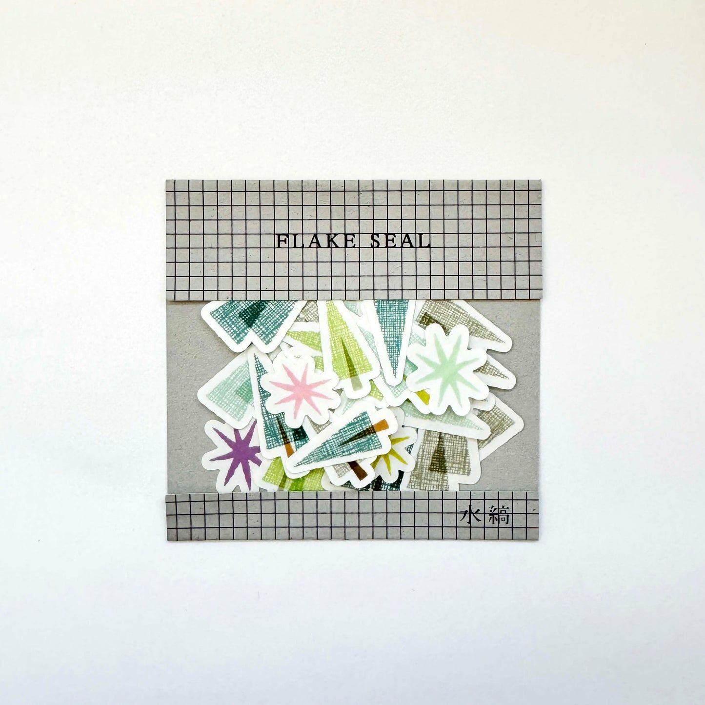 森林｜造型貼紙包 / 水縞 / 日本