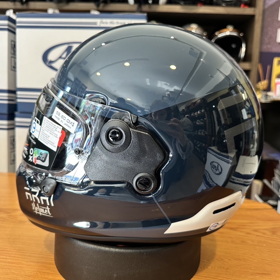 德芯騎士部品屋 Arai RAPIDE-NEO UMA NIGHT BLUE復古全罩式 公司貨