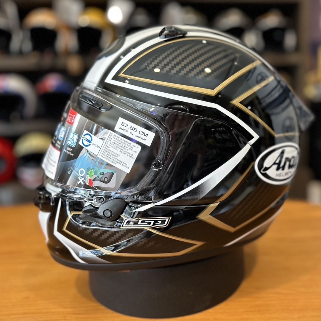 德芯騎士部品屋 現貨 日本Arai ASTRO-GX SPINE WHITE頂級全罩 公司貨