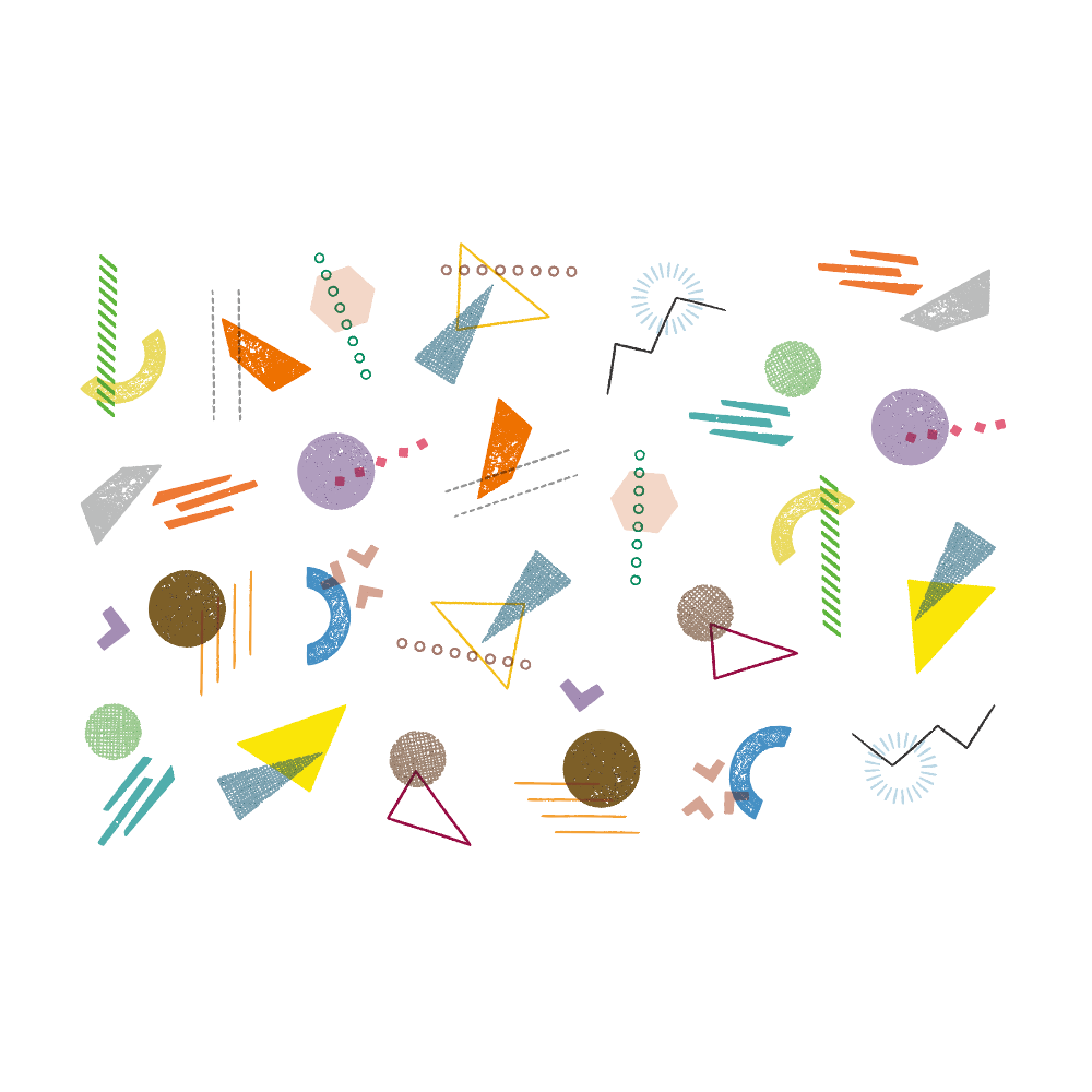 形狀01｜造型貼紙包 / 水縞 / 日本