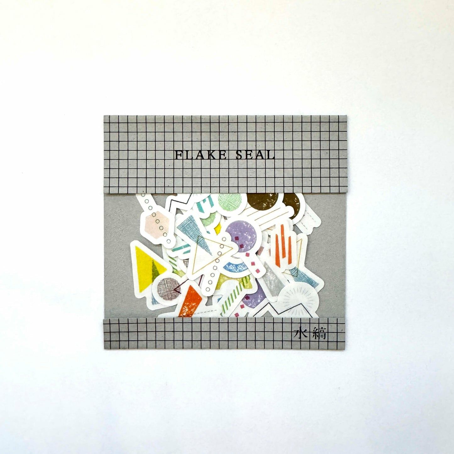 形狀01｜造型貼紙包 / 水縞 / 日本