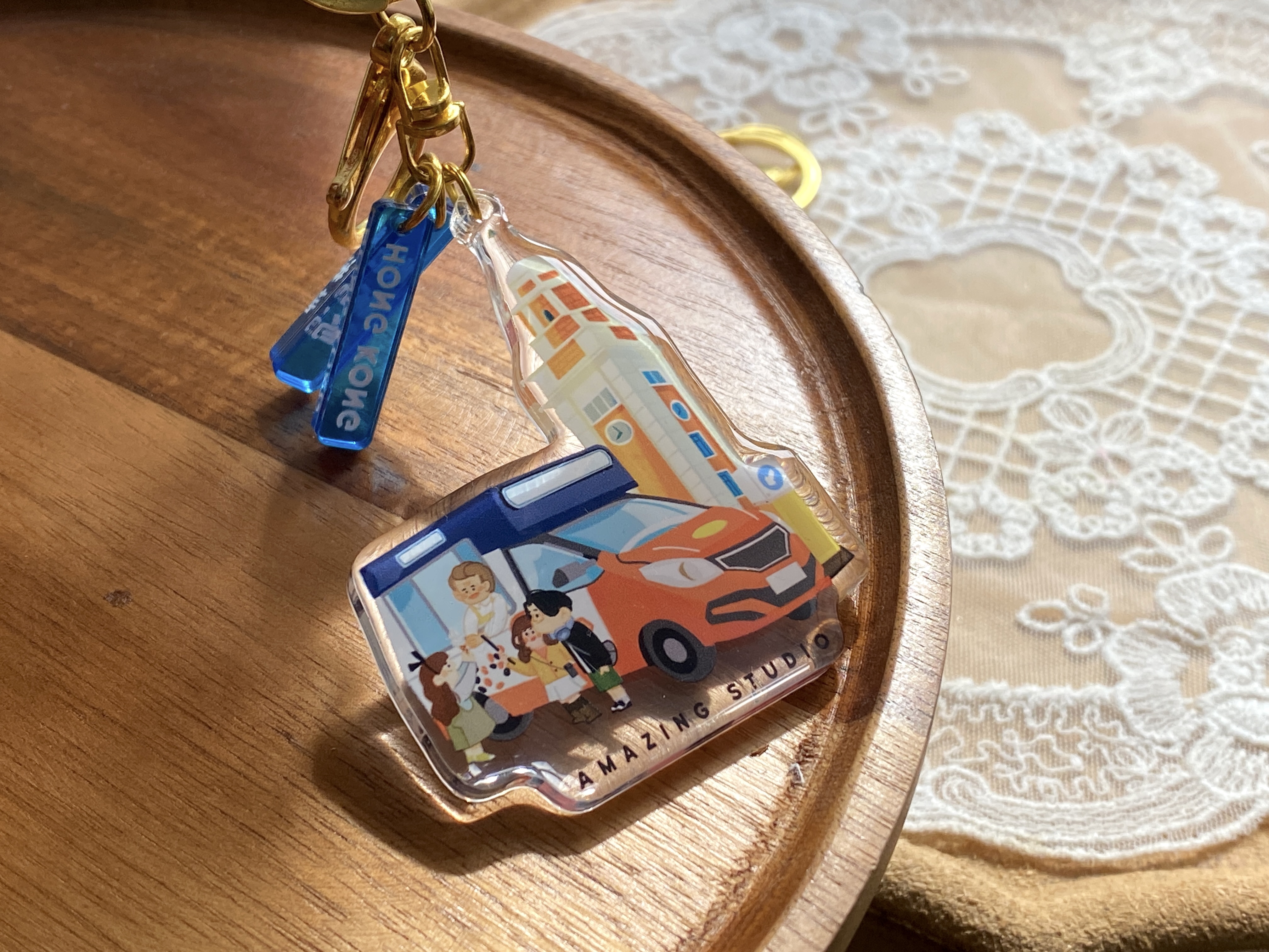 【雪糕車】鎖匙扣丨香港特色丨Amazing Studio