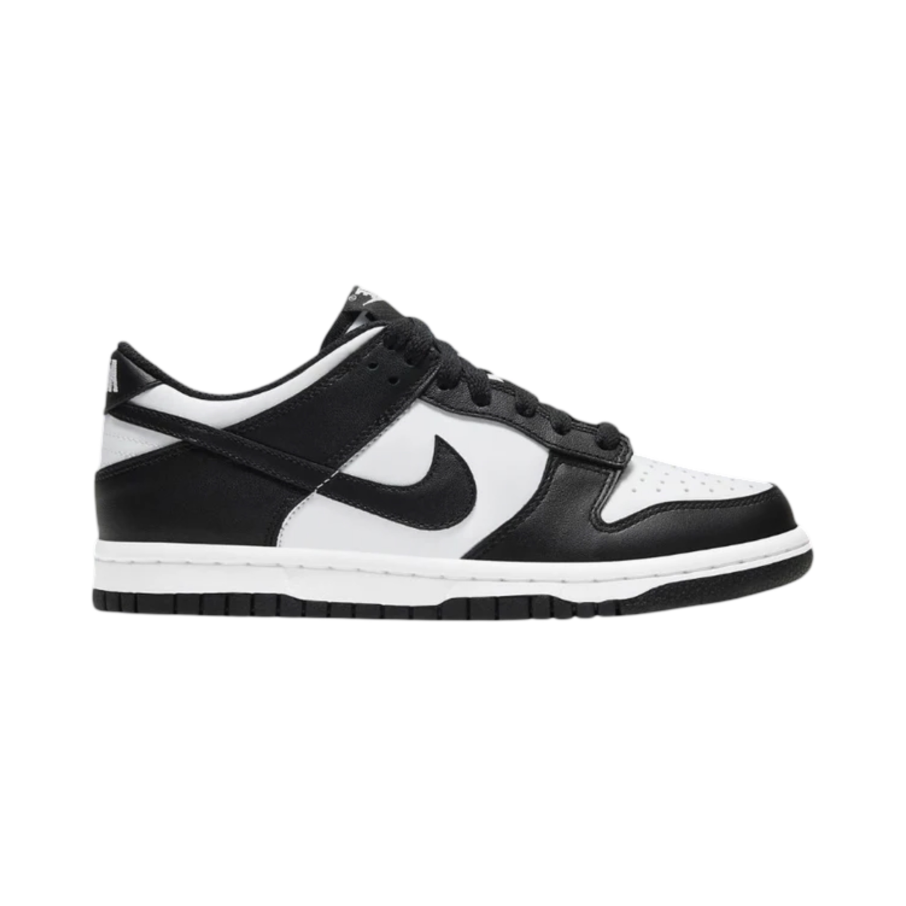 [In-Stock] Nike Dunk Low Black White (GS) CW1590-100