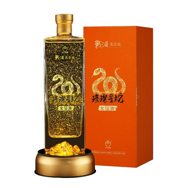 金門高粱46度 璀璨星蛇金箔酒