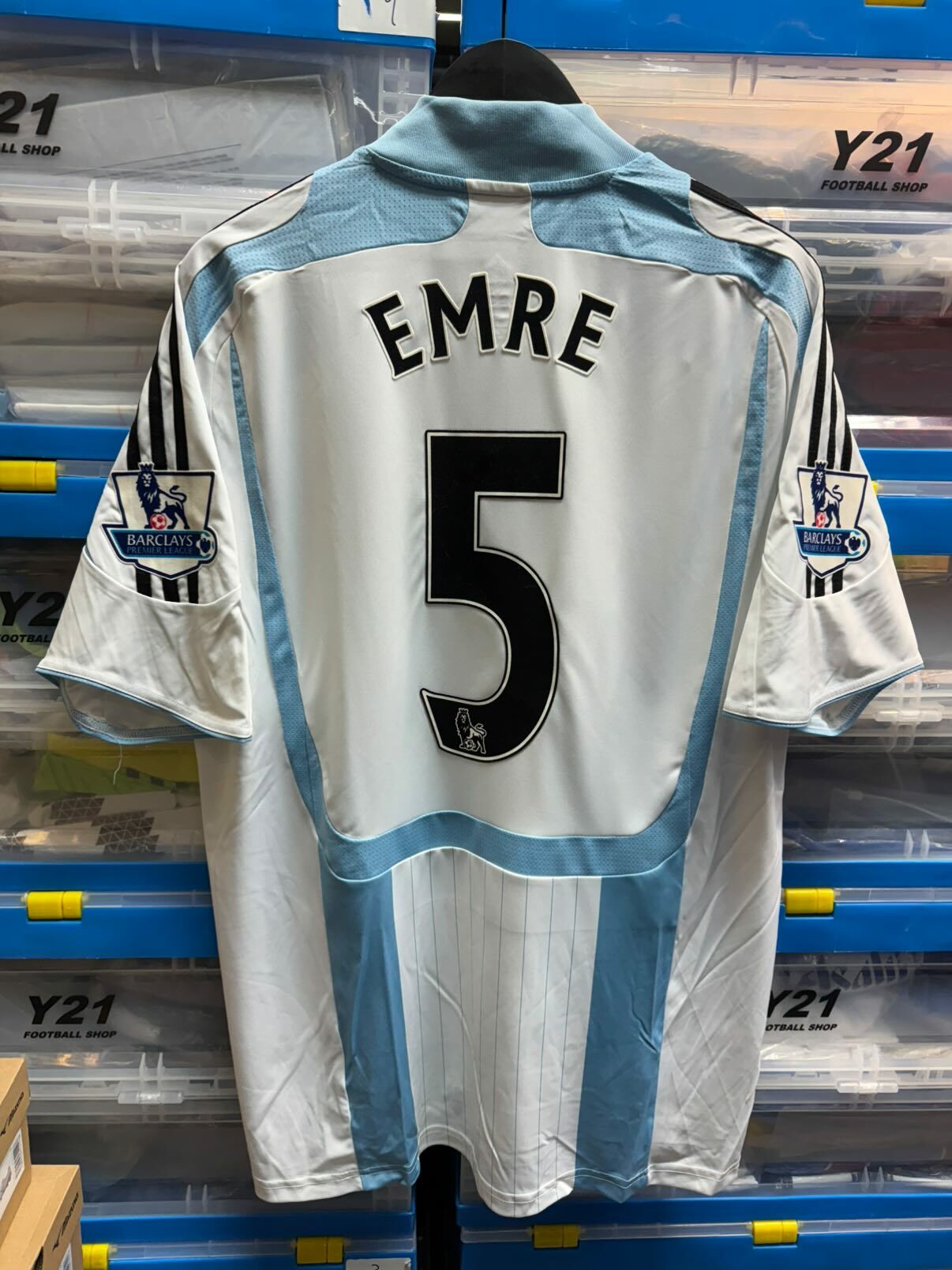 2007 - 2008 紐卡素 3RD球迷版 #5 EMRE (USED , 9/10)