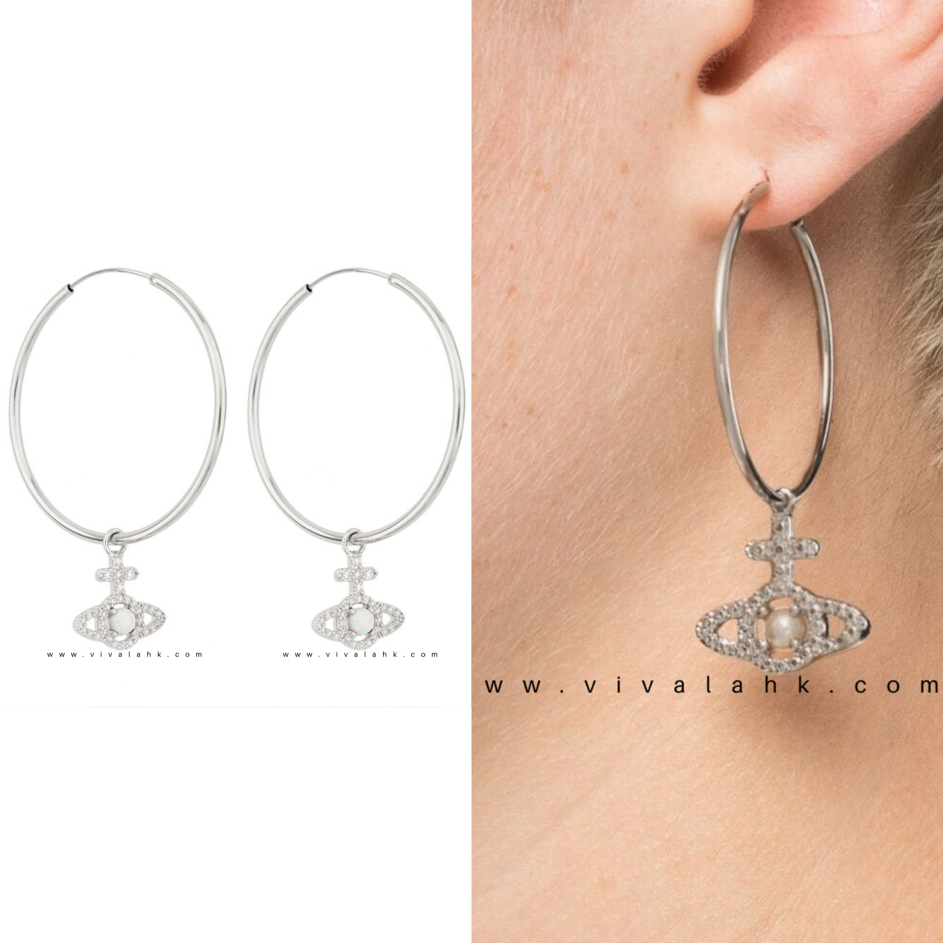 Vivienne Westwood - Olympia 圈圈耳環