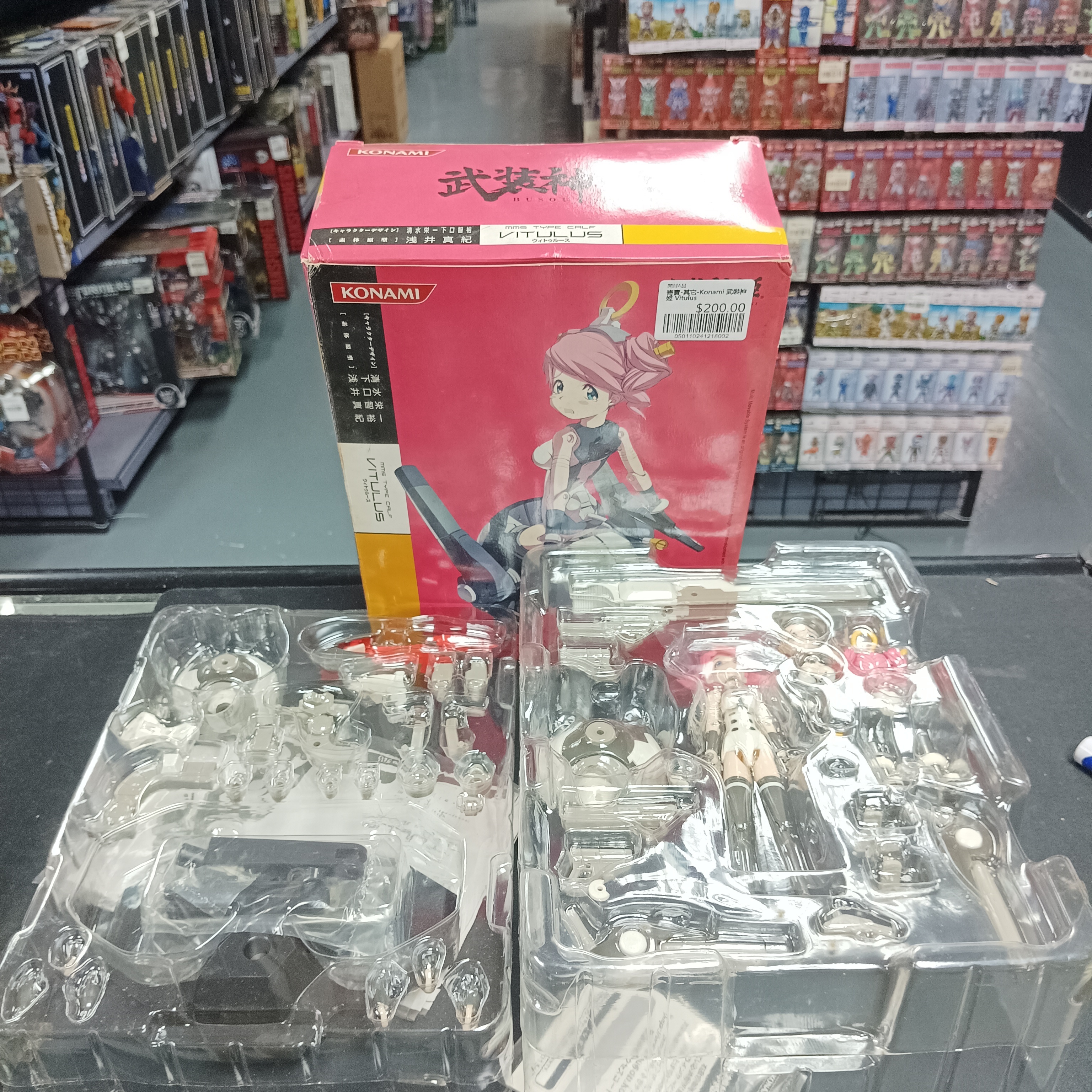 寄賣-其它-Konami 武裝神姬 Vitulus